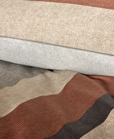 Boss Home Closeout!  By Hugo Boss Carlow Duvet Cover, Full/queen In Brown