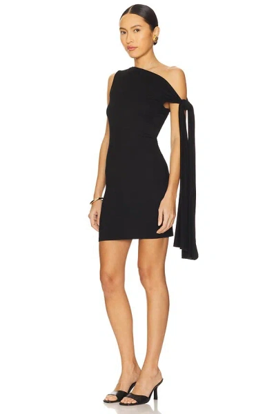 Superdown Avon Dress In Black