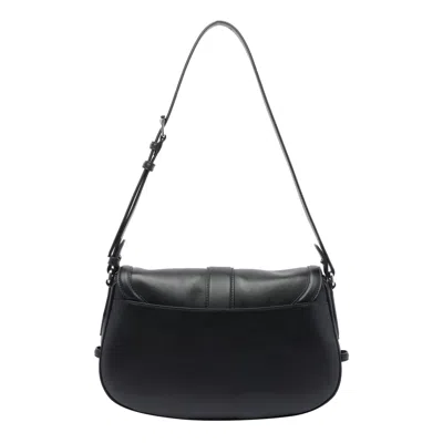 Alexander Mcqueen Women's Leather Large Satchel Crossbody Bag In Black