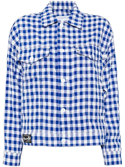 Chocoolate Checked Shirt In Blue