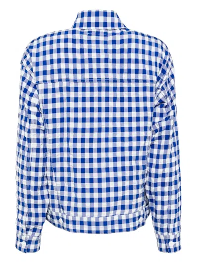 Chocoolate Checked Shirt In Blue