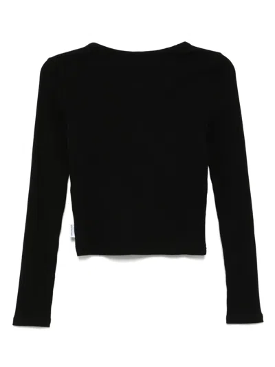 Chocoolate Logo-patch T-shirt In Black