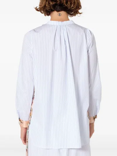 La Prestic Ouiston Mix-print Shirt In Pink