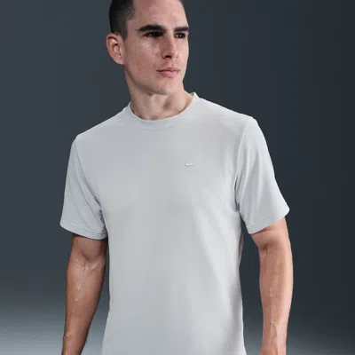 Nike Dri-fit Primary Training Tee In Grey