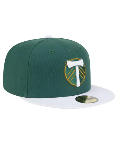 New Era Men's Green Portland Timbers 2025 Kickoff 59fifty Fitted Hat In Green