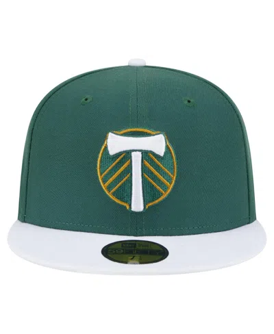 New Era Men's Green Portland Timbers 2025 Kickoff 59fifty Fitted Hat In Green