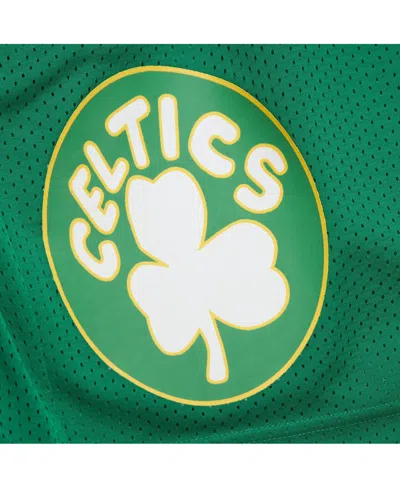 Mitchell & Ness Boston Celtics Hardwood Classics Gameday Shorts In Kelly Green