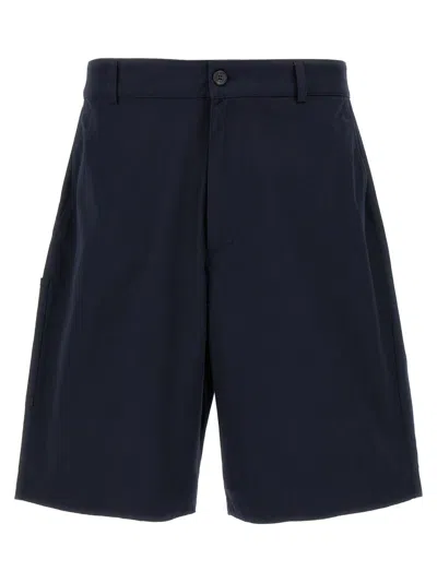 Department Five Department 5 Cotton Bermuda Shorts In Blue