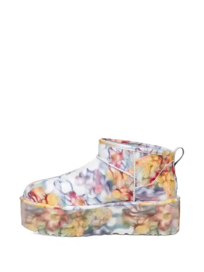 Ugg X Collina Strada Ultra Mini Ankle Boots In Multi
