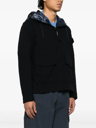 C.p. Company Knj Jacket In Black