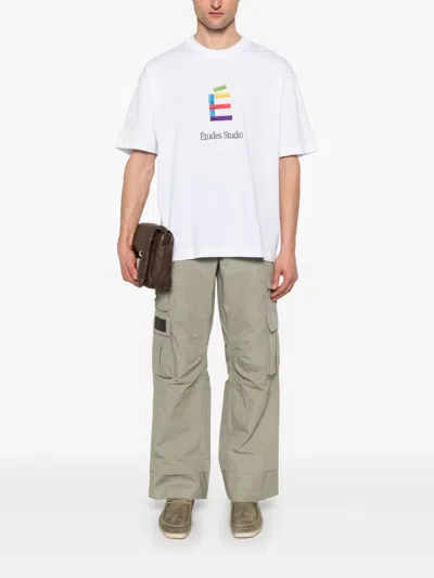 Etudes Studio Rainbow E T-shirt In White