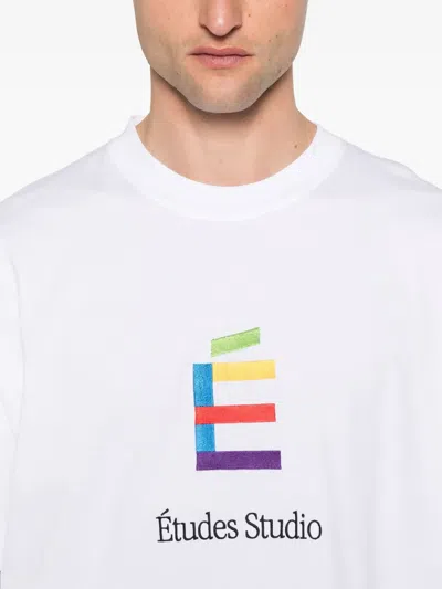 Etudes Studio Rainbow E T-shirt In White