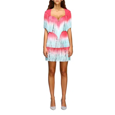 Elisabetta Franchi Short Dresses In Pink