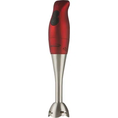 Brentwood Hb-33r 2-speed Hand Blender, Red In Red