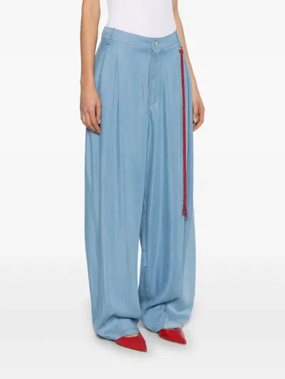 Darkpark Phebe Trousers In Blue