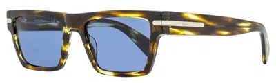 Ferragamo 54mm Polarized Rectangular Sunglasses In Brown