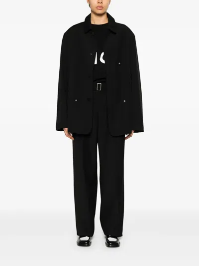 Etudes Studio Logo-tag Jacket In Black