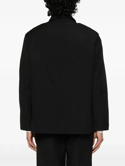 Etudes Studio Logo-tag Jacket In Black