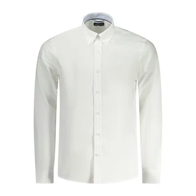 North Sails White Cotton Men Shirt In White
