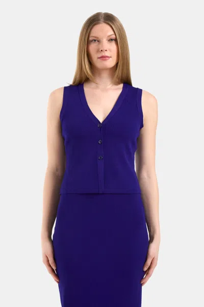Capsule 121 The Satellite Vest In Blue