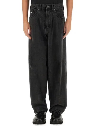 Obey Jeans Baggy Fit In Black