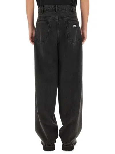 Obey Jeans Baggy Fit In Black