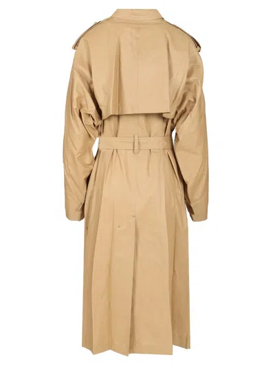 Isabel Marant Women's Freanne Camel Trench Coat In Beige