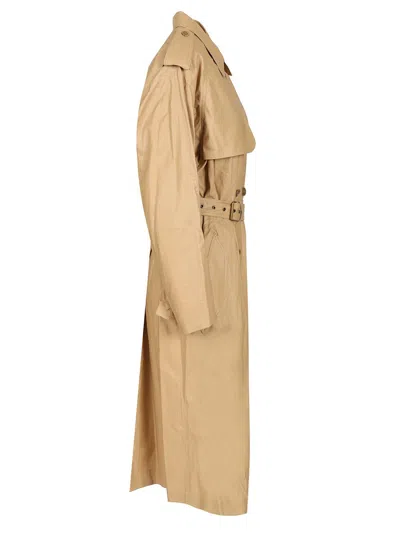 Isabel Marant Women's Freanne Camel Trench Coat In Beige