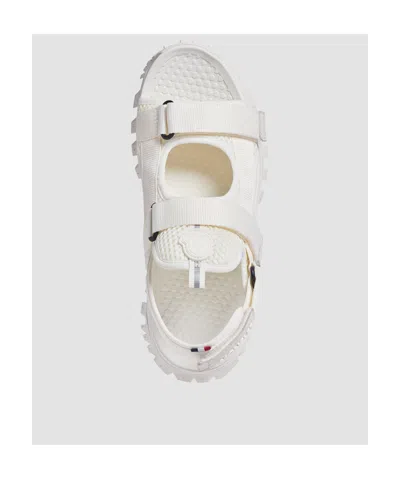 Moncler Trailgrip Vela Sandals In White