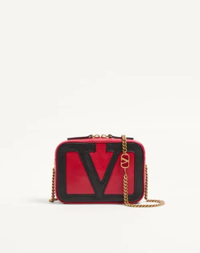 Valentino Garavani Superstar Chain Belt Bag In Red