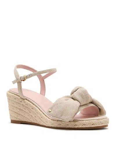 Kate Spade Women's Leandra Espadrille Wedge Sandals In Natural