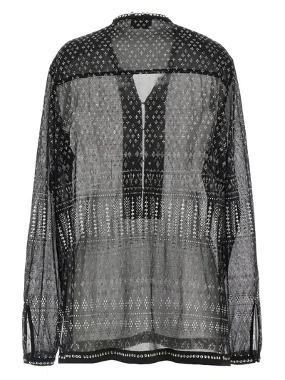 Isabel Marant Nickie Blouse In Gray