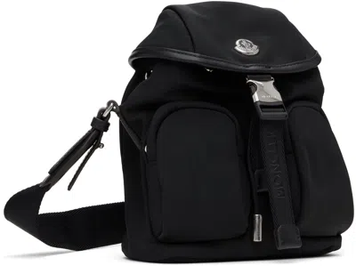 Moncler Functional Polyester Backpack With Multiple Pockets In 999 Black