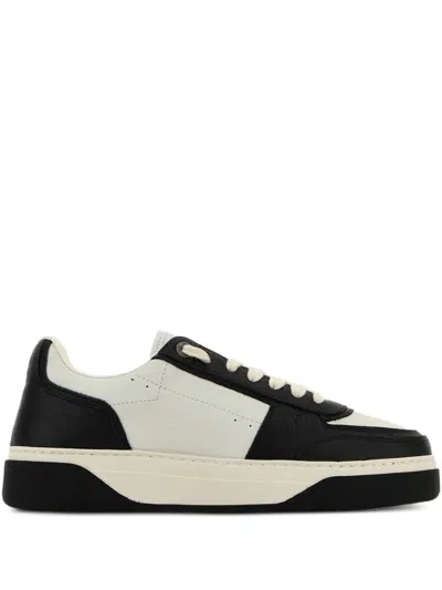 INITIAL TWO-TONE SNEAKERS