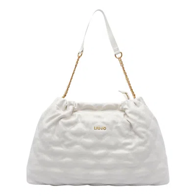 Liu •jo Liu Jo Sirin Small' Hobo Bag In White