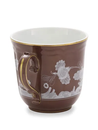 Ginori 1735 Oriente Italiano Mug In 褐色