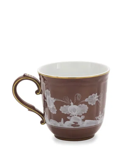 Ginori 1735 Oriente Italiano Mug In 褐色
