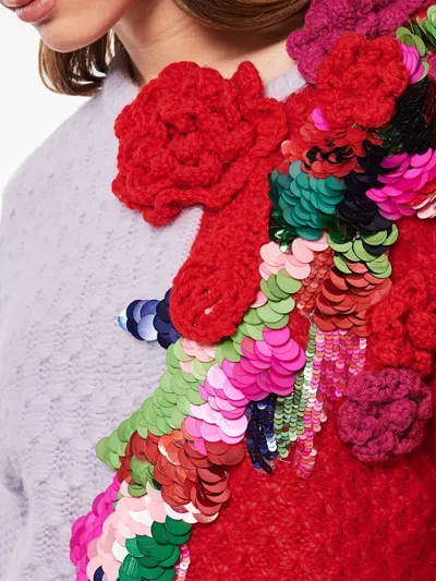 Roberta Einer Asymmetric Jumper In Red