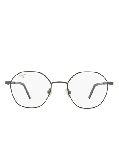 Maui Jim Geometric-frame Glasses In Grey