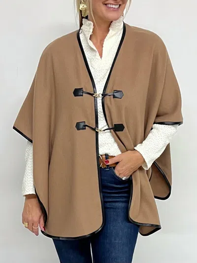 Able Supper Club Cape In Mocha In Brown