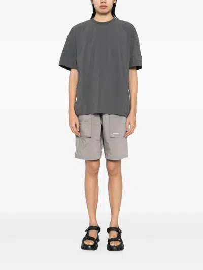 Spoonyard Solotex 3d Shorts Mit Aufgesetzten Taschen In Grau