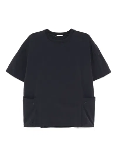 Spoonyard Packbares T-shirt Mit Reissverschlusstaschen In Blau