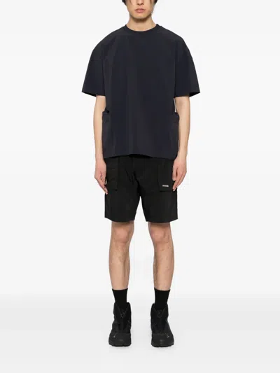 Spoonyard Packbares T-shirt Mit Reissverschlusstaschen In Blau