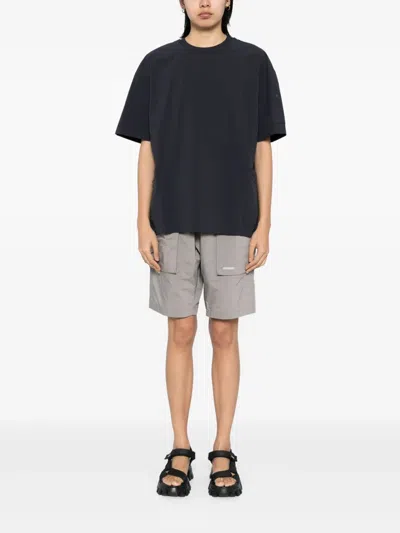 Spoonyard Packbares T-shirt Mit Reissverschlusstaschen In Blau