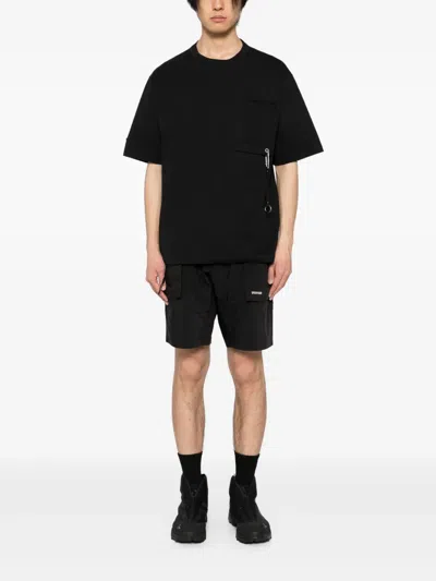 Spoonyard T-shirt Mit Tasche In Schwarz