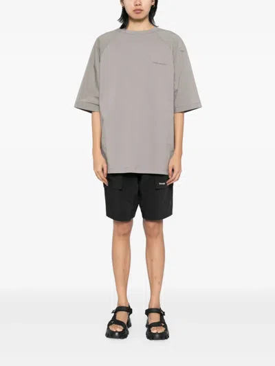 Spoonyard Panelled T-shirt In Grau