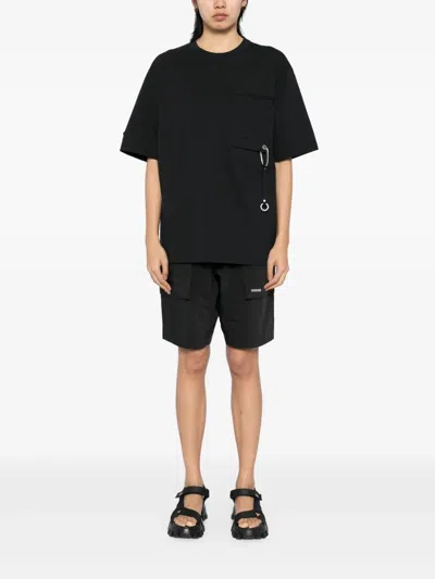 Spoonyard T-shirt Mit Tasche In Schwarz