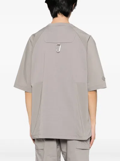 Spoonyard Panelled T-shirt In Grau