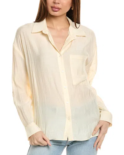 Sadie & Sage Sage The Label Clementine Crush Cutout Shirt In White