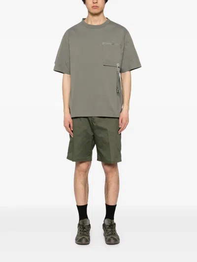 Spoonyard T-shirt Mit Tasche In Grün